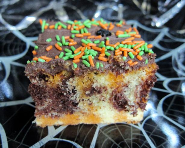 Halloween Poke Cake. Photo by plainchicken