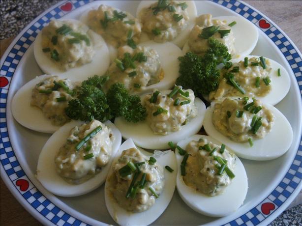 Italian Deviled Eggs. Photo by kiwidutch