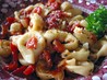 Mikey's Cheese Tortellini With Roasted Red Pepper Sauce. Recipe by Cookin-jo