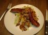 Bangers and Mash With Golden Onions