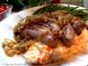 Bangers and Mash With Golden Onions