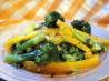 Orange-Sauced Broccoli and Peppers