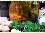 Herbal Vinegar with Garlic & Basil