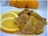 Orange Walnut Pancakes. Recipe by Mirj