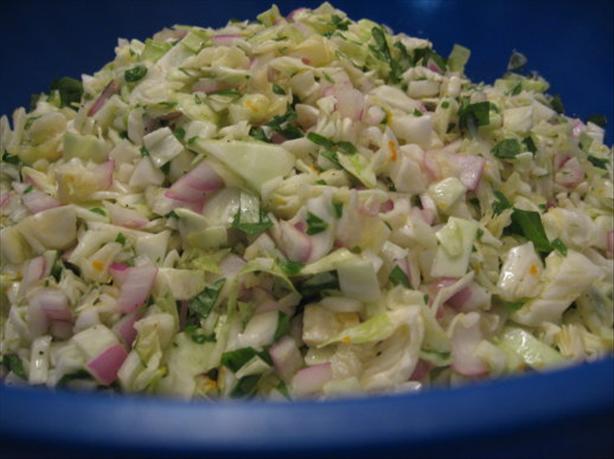Garlicky Coleslaw. Photo by Engrossed