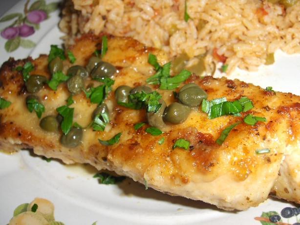 Spicy Cajun Chicken With Capers and Lemons. Photo by daisygrl64
