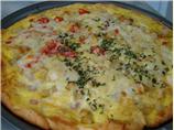Sausage and Egg Breakfast Pizza