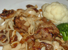 Home-Style Beef-N-Noodles W/Mushrooms & Onions
