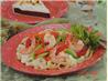 Shrimp & Veggie Alfredo. Recipe by Dari Donovan