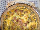 Cheesy Ham Quiche