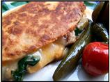 Spinach and Mushroom Quesadillas