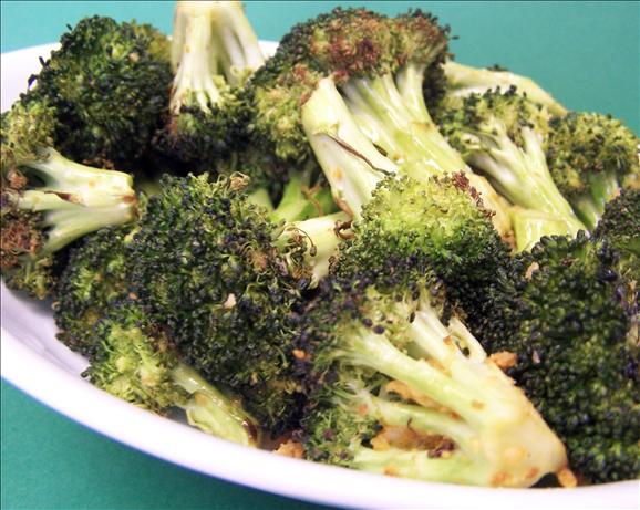 Smokey Chili Roasted Broccoli. Photo by PaulaG