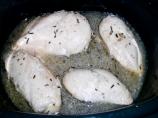 Crock Pot Lemon-Rosemary Chicken