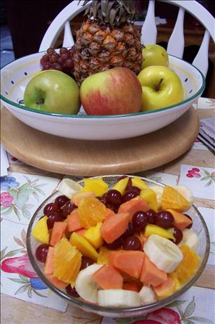 Ethiopian Fruit Salad. Photo by Donna Luckadoo