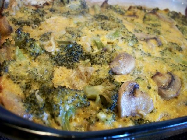 Good Eats Broccoli Noodle Casserole. Photo by *Parsley*
