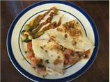 Quesadillas De Flor De Calabaza (Squash-Blossoms)