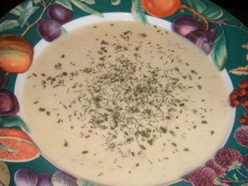Cream of Belgian Endive Soup. Photo by Leggy Peggy
