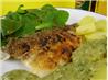 Roasted Sea Bass With Caper Sauce