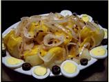 Mexican Potatoes With Cheese Sauce