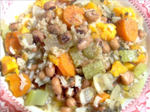 Vegetarian Black-Eyed Pea Stew. Photo by Sharon123