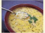 Creamy Green Chili and Cheese Soup