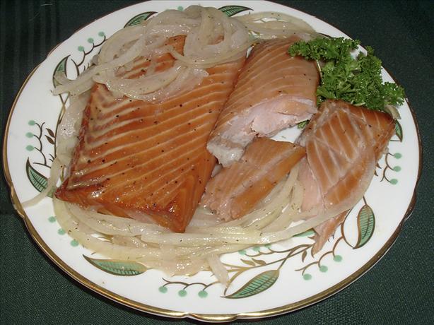 Smoked Salmon - Pickled. Photo by Bergy