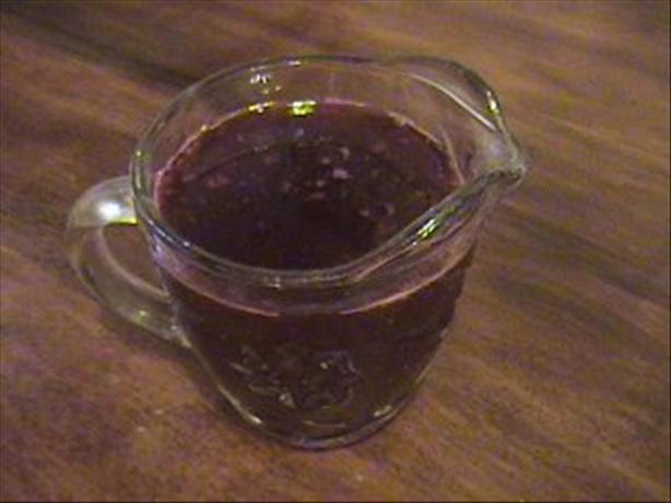 Boozy Blackberry Sauce. Photo by Mama's Kitchen (Hope)