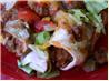 Tijuana Maniac Beef Enchiladas. Recipe by Caroline Cooks