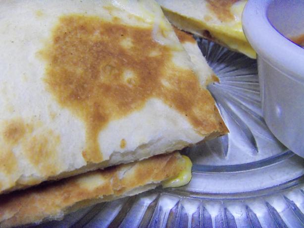 Your Basic Quesadilla. Photo by alligirl