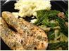 Slow-Roasted Salmon With Cabbage, Bacon & Dill