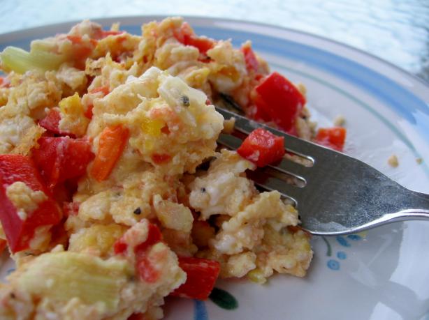 Huevos a La Mexicana. Photo by Dreamer in Ontario