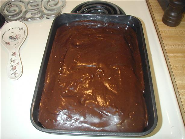 Montezuma's Hot Chocolate Sheet Cake. Photo by Jessica K