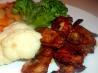 Sticky BBQ Chicken Wings