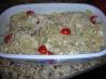 Greek-Style Tuna and Bow Tie Pasta Salad. Recipe by Kittencalskitchen