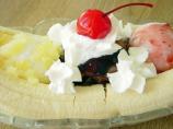 Traditional Banana Split