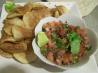 Mexican Potato Crisps With Lime Salsa. Recipe by bluemoon downunder