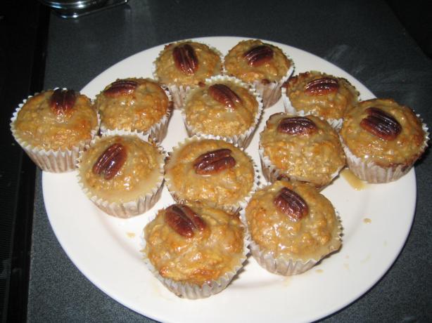Maple-Drizzled Apple Muffins. Photo by CoCaShe