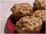 Maple-Drizzled Apple Muffins. Photo by LizAnn