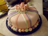 Magnolia Bakery's Vanilla Birthday Cake and Frosting. Photo by ktenille