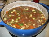 Barb's Hearty Beef and Vegetable Soup