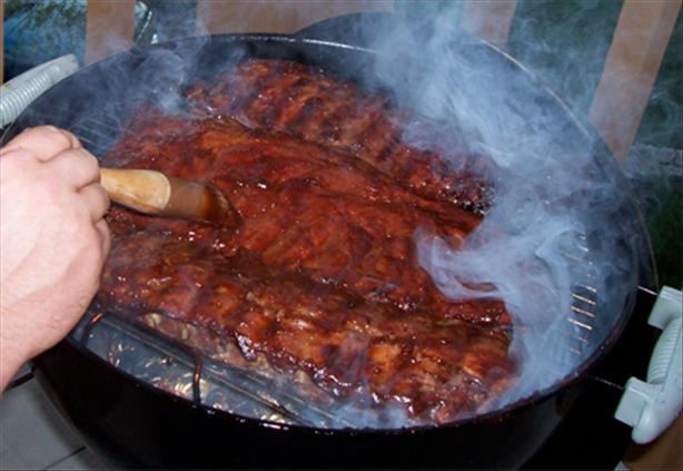 Southern Indiana Smokehouse BBQ'd Ribs. Photo by TCSmoooth