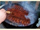 Southern Indiana Smokehouse BBQ'd Ribs. Photo by TCSmoooth