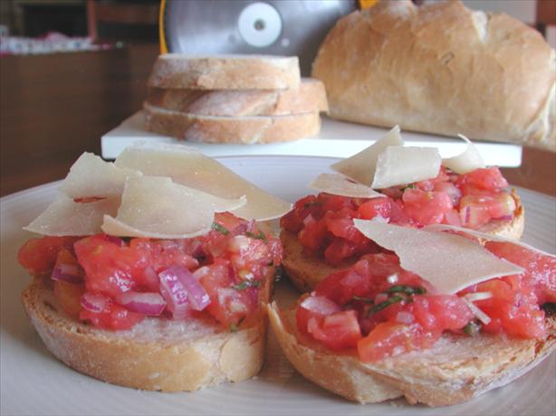 Bruschetta. Photo by Chef floWer