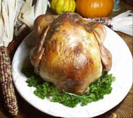 Honey Brined Herb Roasted Turkey. Photo by Bri22