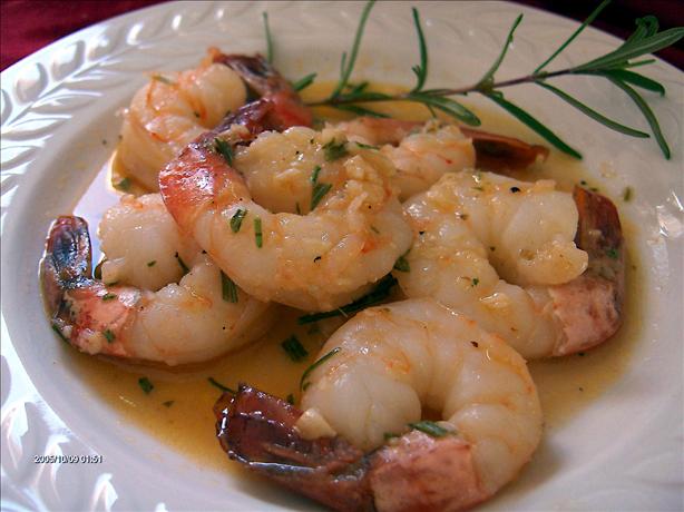 Rosemary Shrimp in Sherry. Photo by Derf