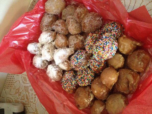 Easy "drop" Doughnuts. Photo by Fatima--