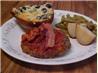 Baby Meatloaves With Bacon Crisps