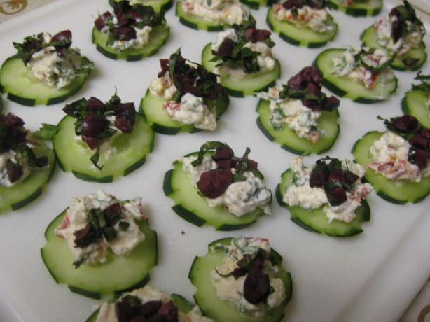 Greek Salad Bites. Photo by Charlotte J