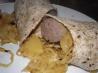 Beer-Bathed Brats With Sauerkraut and Apples