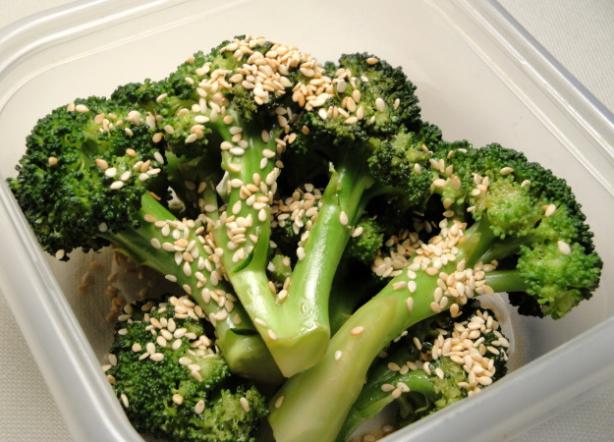 Sesame Broccoli, Really..it's Good!. Photo by Debbwl